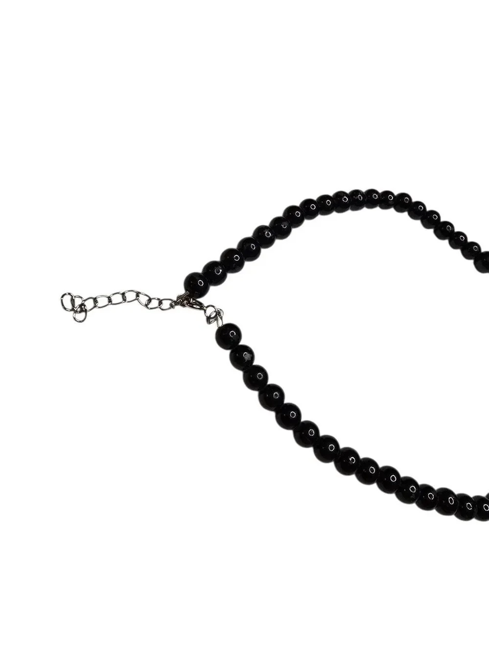 Black Beaded Necklace
